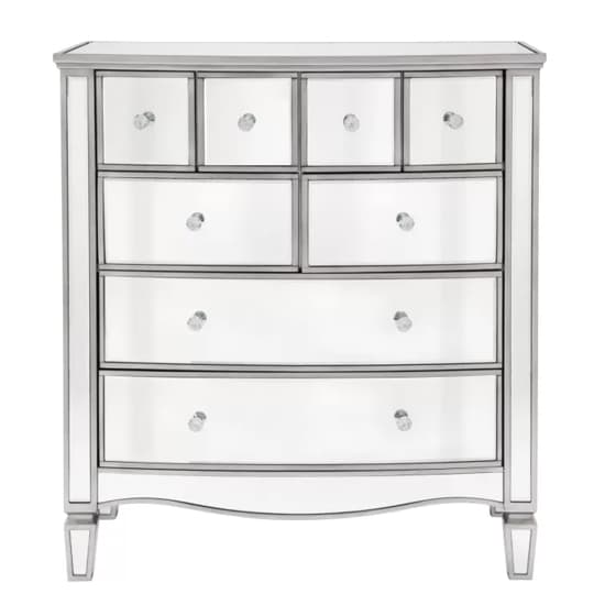 Elyssa Mirrored Chest 8 Of Drawers In Silver_3