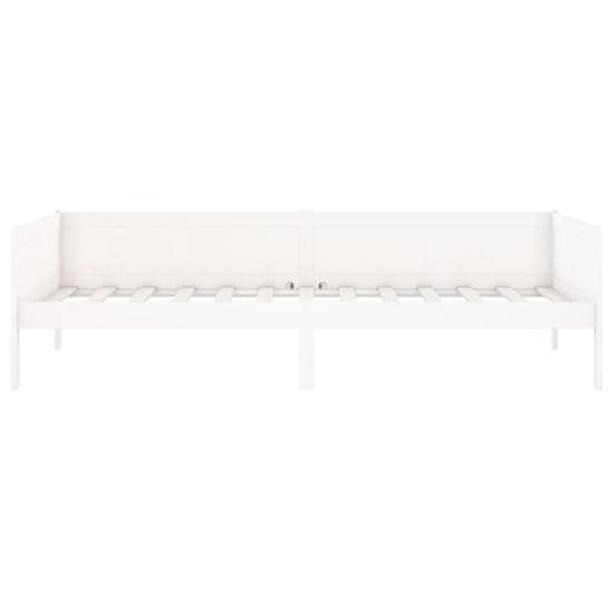 Emeric Solid Pine Wood Single Day Bed In White_4