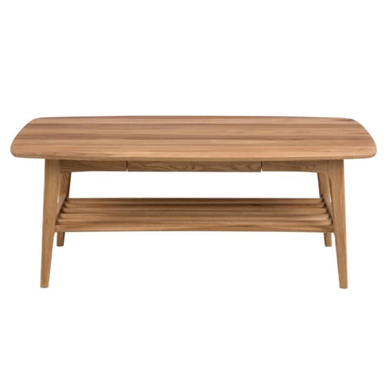 Emmet Wooden Coffee Table With 1 Drawer In Oak_4