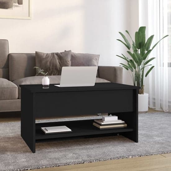 Engin Lift-Up Wooden Coffee Table In Black_2