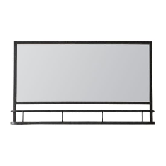 Enoch Overmantel Wall Mirror With Shelf In Charcoal_4