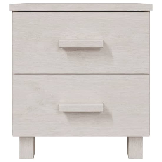 Erez Solid Pinewood Bedside Cabinet In White_3