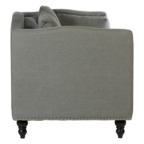 Essence Upholstered Fabric 2 Seater Sofa In Grey_3