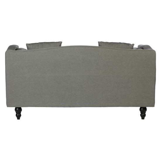 Essence Upholstered Fabric 2 Seater Sofa In Grey_4