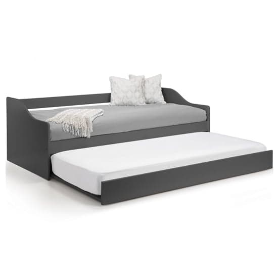 Esslingen Wooden Daybed With Guest Bed In Anthracite_3