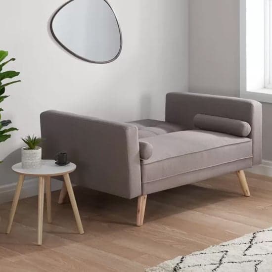 Ethane Fabric Sofa Bed Medium In Grey_3