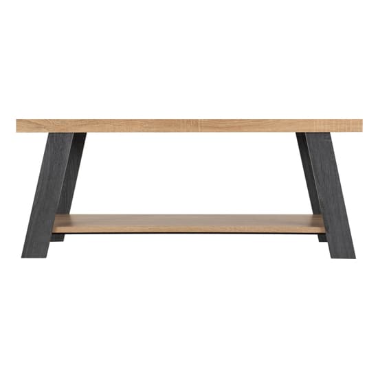Eureka Wooden Coffee Table In Grey And Sonoma Effect_3