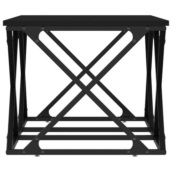 Exeter Wooden Coffee Table Rectangular In Black_5