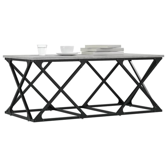 Exeter Wooden Coffee Table Rectangular In Grey Sonoma Oak_3