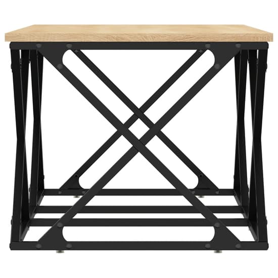 Exeter Wooden Coffee Table Rectangular In Sonoma Oak Furniture in Fashion