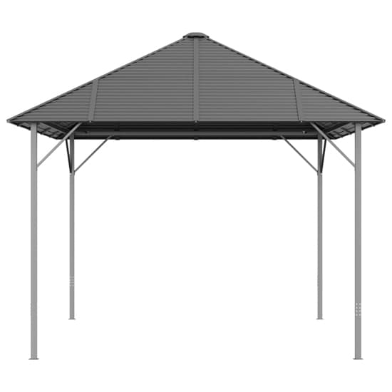 Ezra Fabric 4m x 3m Gazebo With Roof In Anthracite_4