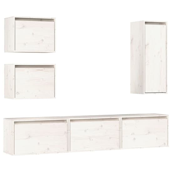Fabiana Solid Pinewood Entertainment Unit In White_3