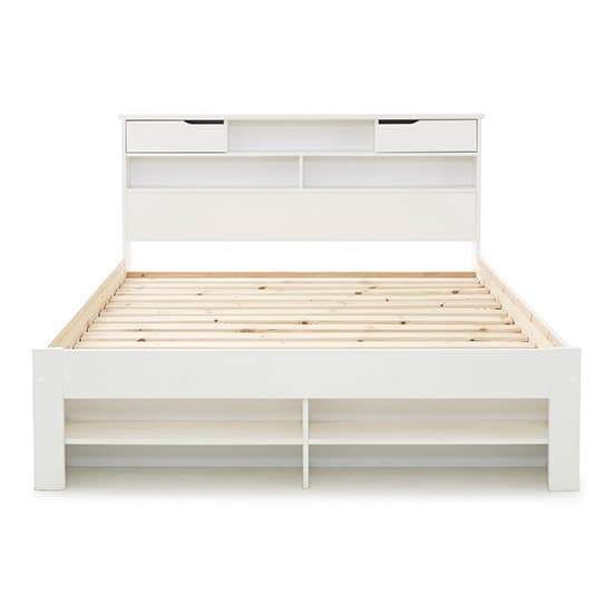 Fabio Wooden King Size Bed In White_3