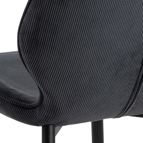 Fairfield Anthracite Fabric Dining Chairs In Pair_6