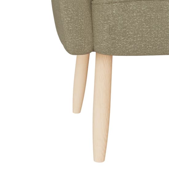 Farica Boucle Fabric Bedroom Chair In Natural Mushroom_4