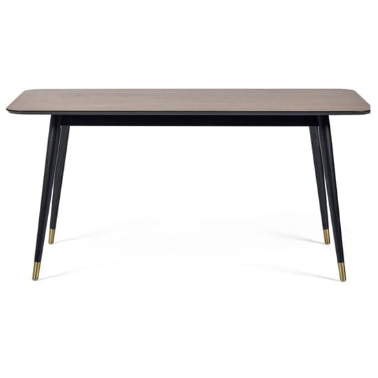 Farica Rectangular Wooden Dining Table In Walnut And Black_2