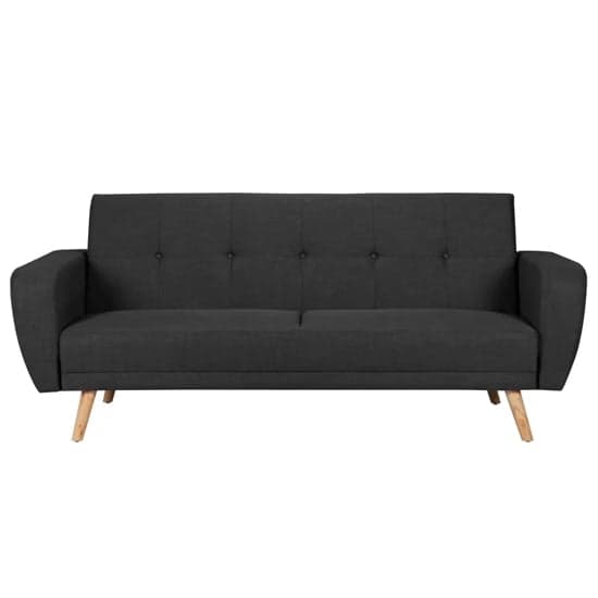Farrah Fabric Sofa Bed Large In Grey_7