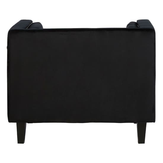 Felisen Upholstered Velvet Armchair In Black_4