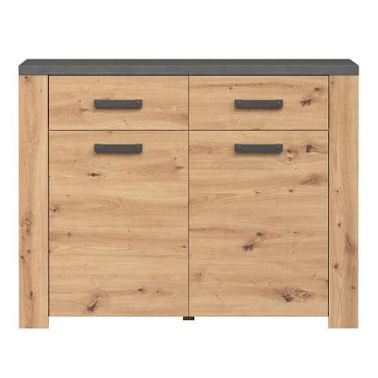 Fero Wooden Shoe Storage Cabinet In Artisan Oak And Matera_4
