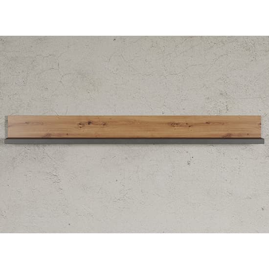 Fero Wooden Wall Shelf In Artisan Oak And Matera_4