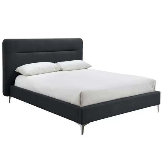 Finns Fabric Double Bed In Charcoal_2