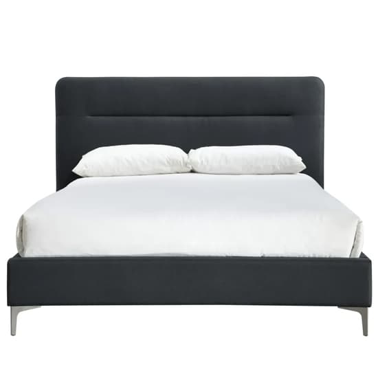 Finns Fabric Double Bed In Charcoal_3