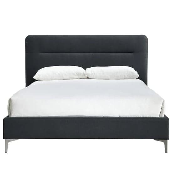 Finns Fabric King Size Bed In Charcoal_3