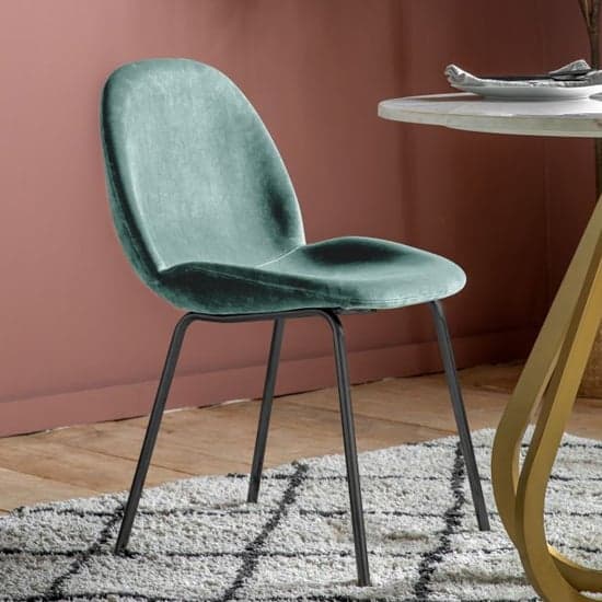 Flanaven Mint Velvet Dining Chairs In A Pair_2