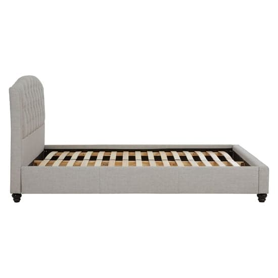 Flegetonte Fabric Double Bed In Light Grey_6