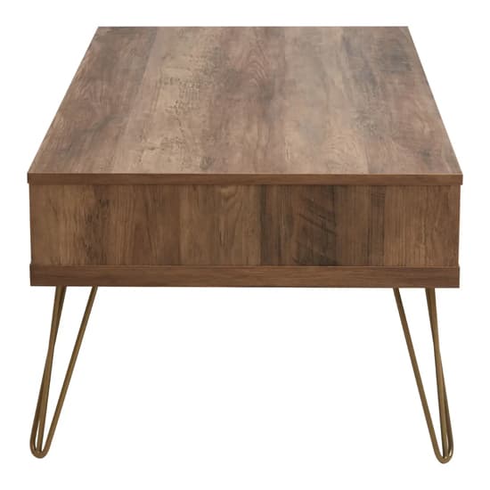 Flora Wooden Coffee Table With 2 Drawers In Veneering Effect_4