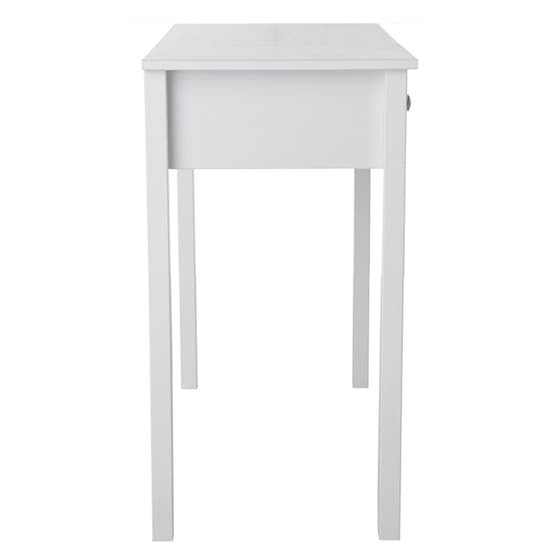Flosteen Wooden 3 Drawers Dressing Table In White_3
