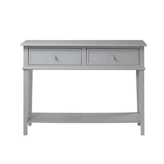 Fishtoft Wooden Console Table In Grey_3