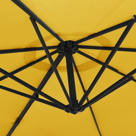 Fredrica Wall-Mounted Fabric Parasol In Yellow_6