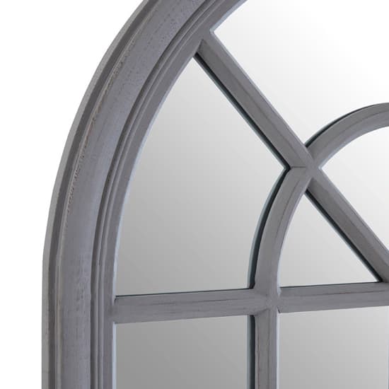 Fresot Curved Window Designed Wall Mirror In Grey_3