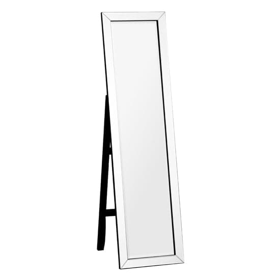 Fresot Floor Standing Dressing Mirror With Bevelled Edge Frame_1