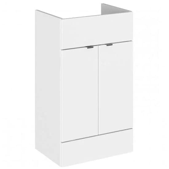 Fuji 100cm Right Handed Vanity With L-Shaped Basin In White_2