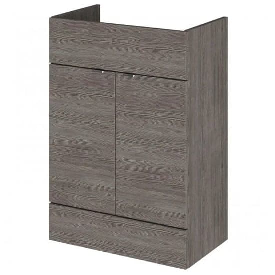 Fuji 110cm Left Handed Vanity With L-Shaped Basin In Brown_2