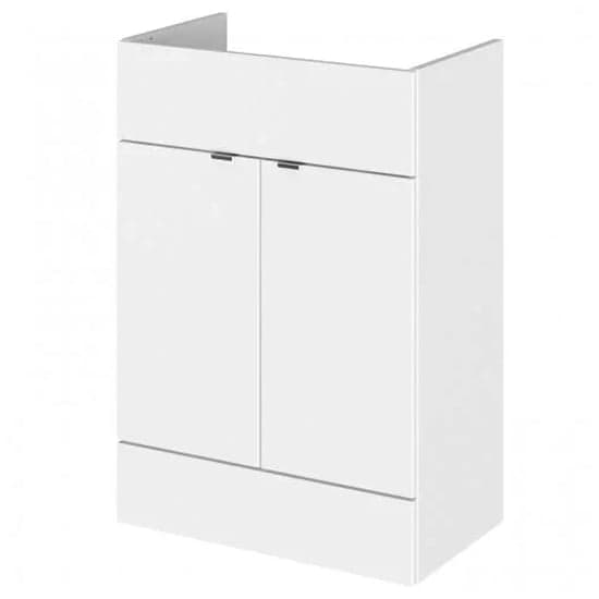 Fuji 110cm Left Handed Vanity With L-Shaped Basin In White_2