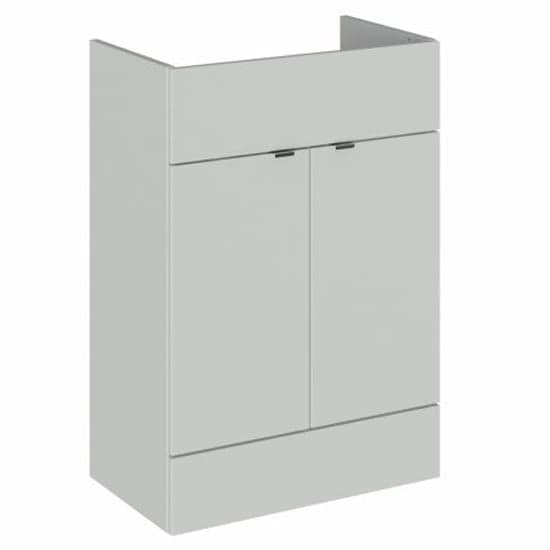 Fuji 110cm Right Handed Vanity With L-Shaped Basin In Grey Mist_2