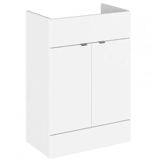 Fuji 110cm Right Handed Vanity With L-Shaped Basin In White_2