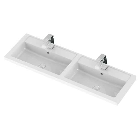 Fuji 120cm 4 Drawers Wall Vanity With Basin 1 In Gloss White_2
