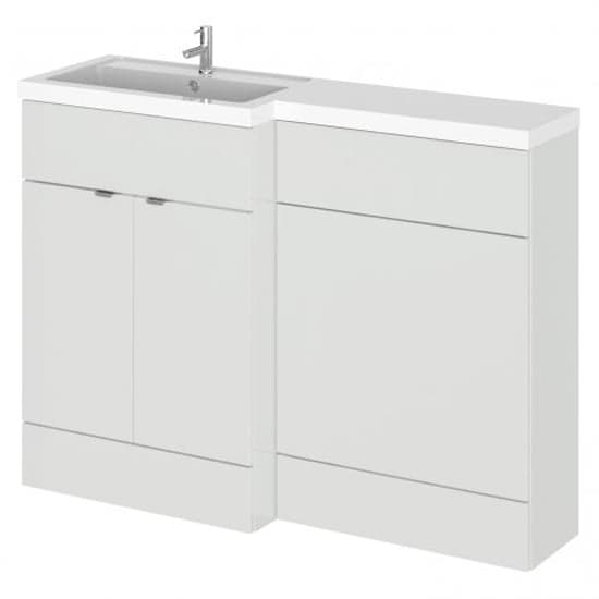 Fuji 120cm Left Handed Vanity With L-Shaped Basin In Grey Mist_1