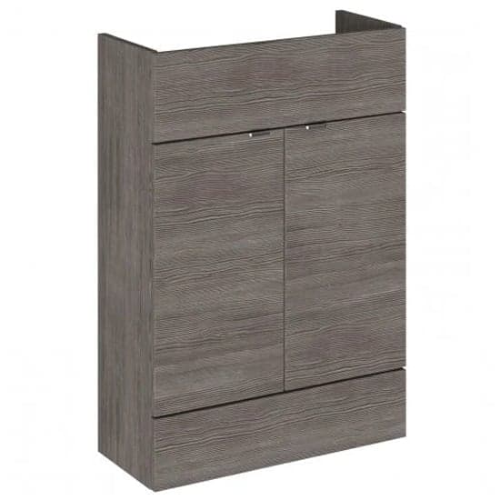 Fuji 120cm Right Handed Vanity With Base Unit In Brown Grey_2