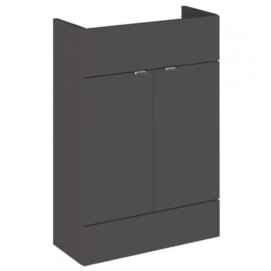 Fuji 120cm Right Handed Vanity With Base Unit In Gloss Grey_2