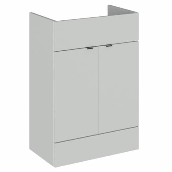 Fuji 150cm Right Handed Vanity With WC Unit In Gloss Grey Mist_2
