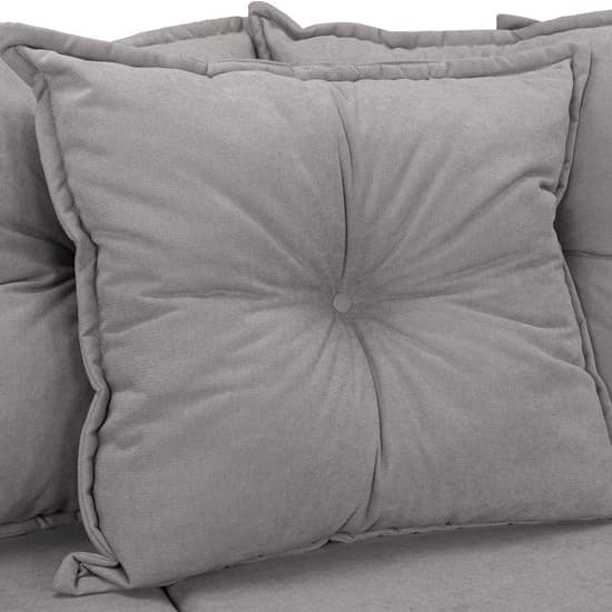 Gela Corner Fabric Sofa Bed In Grey_5