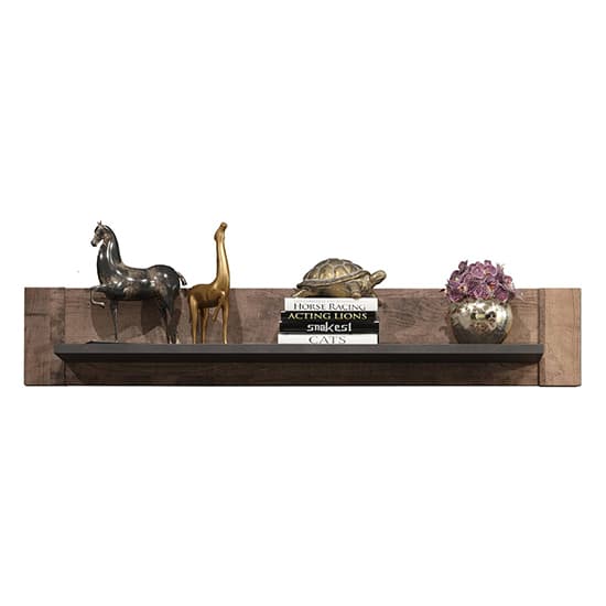 Gerald Wooden Wall Shelf In Matera And Brown Oak_2