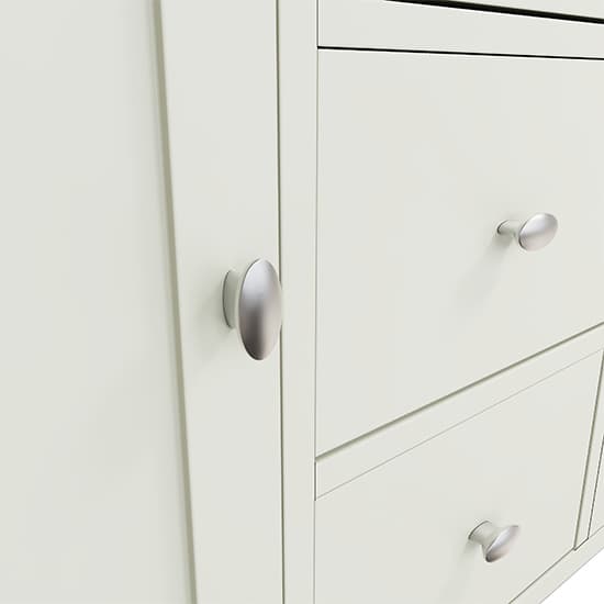 Gilford Wooden 2 Doors 3 Drawers Sideboard In White_5