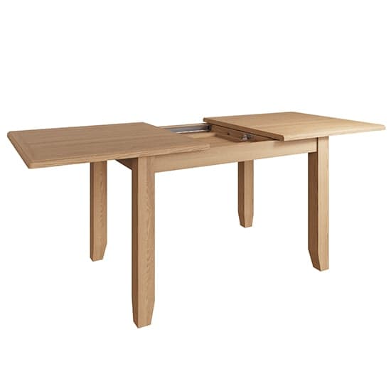 Gilford Extending 160cm Wooden Dining Table In Light Oak_2