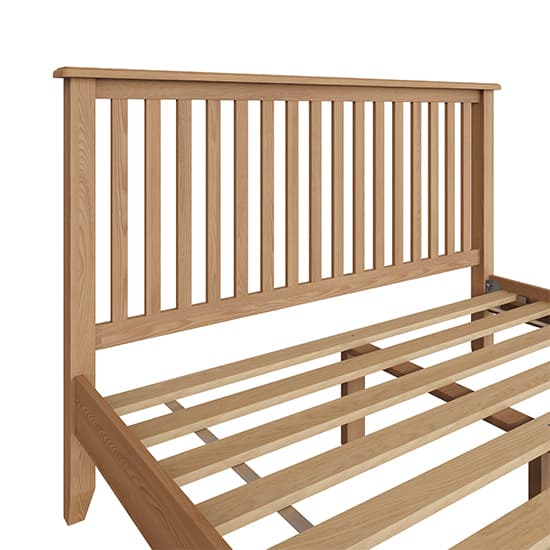 Gilford Wooden King Size Bed In Light Oak_4
